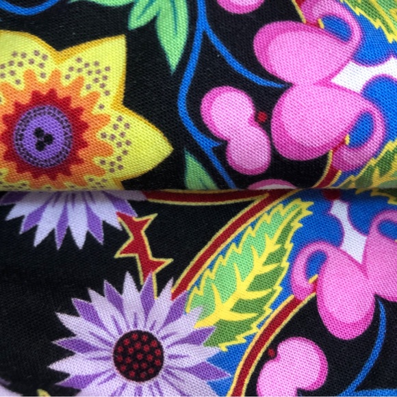 Colorful Floral Print Small Bag/Pouch - Picture 6 of 6